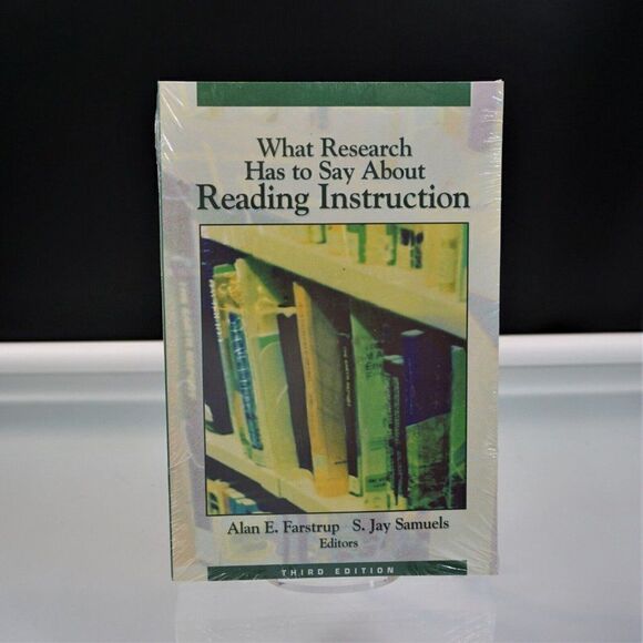 What Research Has to Say about Reading Instruction by Alan E Farstrup New Sealed - Picture 1 of 4